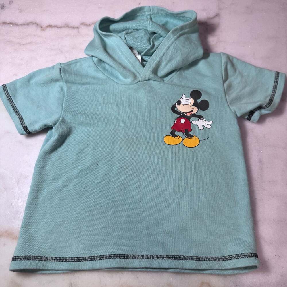 Disney Junior Mickey Mouse Toddler Boys Short Sleeve Hooded